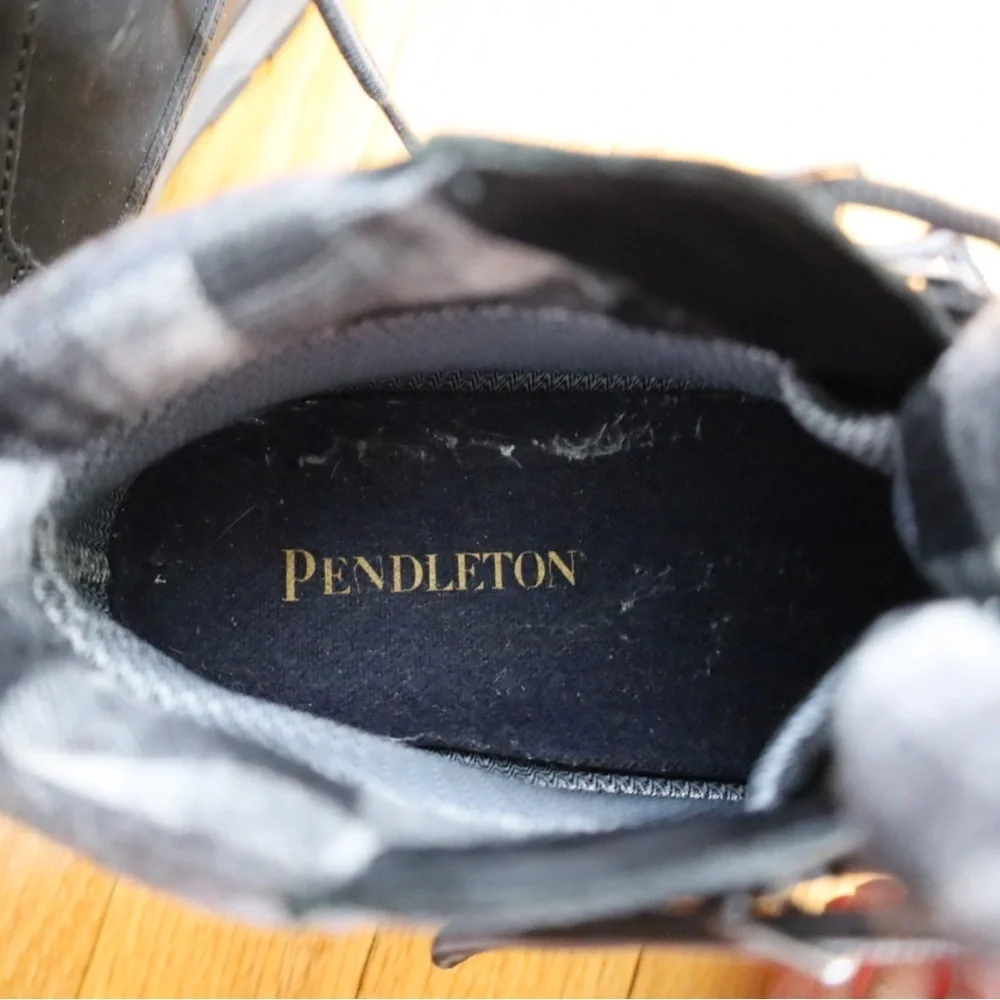 Pendleton Men’s Black Waterproof Winter Traction Boots – Size 10–10.5. - Picture 14 of 14